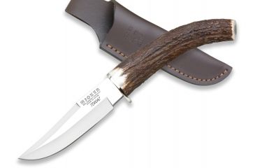 Image of Joker Knives De Monte Knife Stag Horn 4.29in. Blade, 8.58in. Length CC71USA