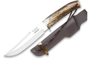 Image of Joker Knives De Monte Knife Stag Horn 6.24in. Blade, 11.7in. Length CC73USA