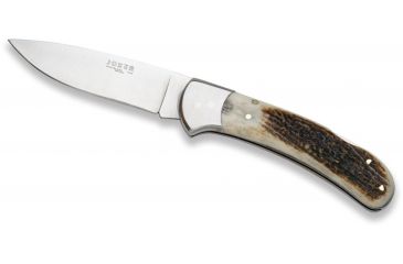 Image of Joker Knives Folding Knife Stag Horn Stainless 3.51in. Blade, 7.8in. Length NC47USA