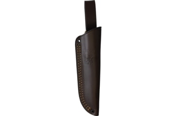Image of Joker Knives Montanero Fixed Blade Bocote Knife, 9in Overall, 4.5in Satin 14C28N Sandvik Flat Grind Blade, Bocote Wood Handle, Leather Sheath, CN134