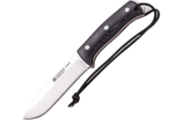 Image of Joker Knives Nomad Fixed Blade Knife, 5 satin finish Bohler N695 stainless blade, Black canvas micarta handle, CM125