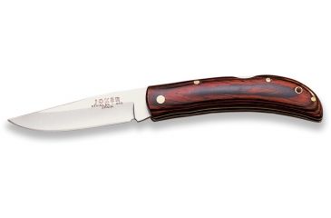 Image of Joker Knives Pocket Folding Knife Red Wood 2.92in. Blade, 6.82in. Length NR67USA