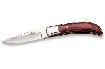 Image of Joker Knives Pocket Folding Knife Red Wood 3.51in. Blade, 7.8in. Length NR06USA