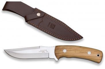 Image of Joker Knives Stainless Blade Knife Olive Handle 5.07in. Blade, 9.55in. Length CO50USA