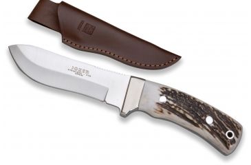 Image of Joker Knives Stainless Blade Knife Stag Horn 4.68in. Blade, 9.16in. Length CC49USA