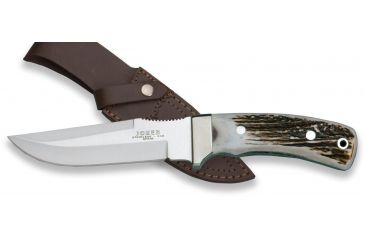 Image of Joker Knives Stainless Blade Knife Stag Horn 5.07in. Blade, 9.55in. Length CC45USA