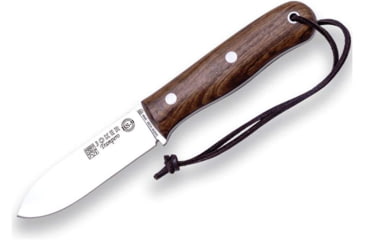 Image of Joker Knives Trampero Survival Bushcraft Knife, 4 satin finish 14C28N Sandvik stainless flat grin, Walnut handle, CN113