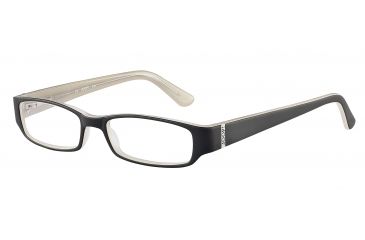 Image of JOOP! 81022 Progressive Prescription Eyeglasses - Black Frame and Clear Lens 81022-6100PR