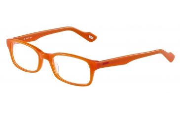 Image of JOOP! 81088 Progressive Prescription Eyeglasses - Orange Frame and Clear Lens 81088-6650PR