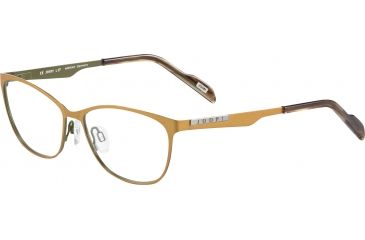 Image of JOOP! 83216 Progressive Prescription Eyeglasses, Yellow Olivgreen Frame, 83216-975PR