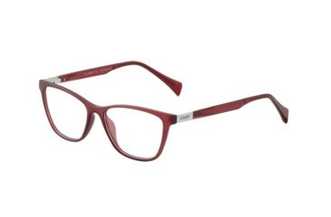 Image of Joop! 86002 Bifocal Prescription Eyeglasses, Red Matte Frame, 86002-2100BI