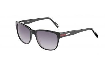 Image of Joop! 87183 Single Vision Prescription Sunglasses, Black Frame, Grey Gradient Lens-87183-8840SV