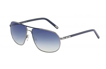 Image of Joop! 87343 Single Vision Prescription Sunglasses, Ruthenium Frame, Blue Gradient Lens-87343-650SV