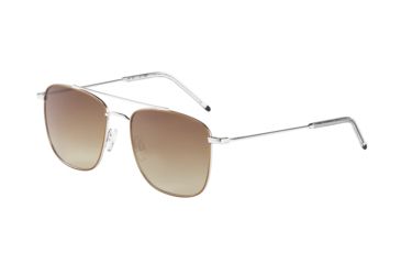 Image of Joop! 87355 Bifocal Prescription Sunglasses, Rhodium Frame, 87355-5100BI