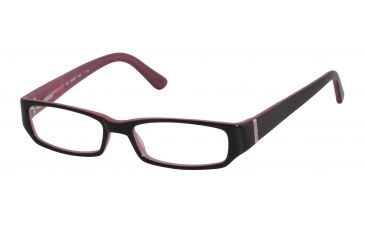 Image of Morgan 201033 Bifocal Prescription Eyeglasses - Black Frame and Clear Lens 201033-8598BI