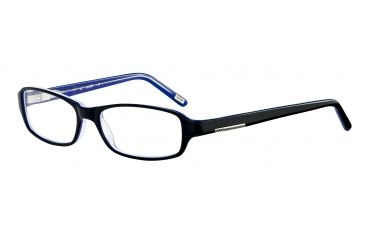 Image of Morgan 201051 Bifocal Prescription Eyeglasses - Blue Frame and Clear Lens 201051-6412BI