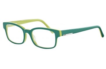 Image of Morgan 201054 Bifocal Prescription Eyeglasses - Black Frame and Clear Lens 201054-8840BI