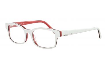 Image of Morgan 201053 Bifocal Prescription Eyeglasses - Violet Frame and Clear Lens 201053-6482BI