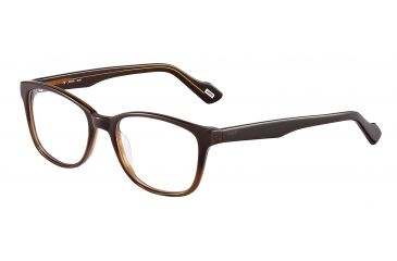 Image of Morgan 203087 Bifocal Prescription Eyeglasses - Black Frame and Clear Lens 203087-323BI