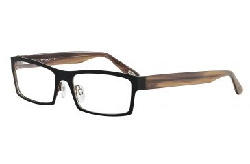 Image of JOOP! No. 83164 Eyeglasses - Black Frame and Clear Lens 83164-845