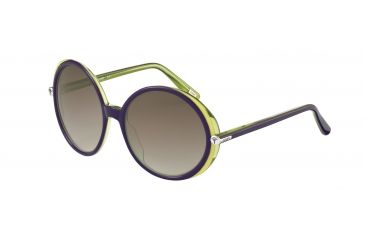 Image of JOOP! 87159 Single Vision Prescription Sunglasses - Violet Frame and Brown Gradient Lens 87159-6537SV
