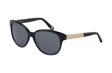 Image of JOOP! 87162 Single Vision Prescription Sunglasses - Black Frame and Grey Lens 87162-8840SV