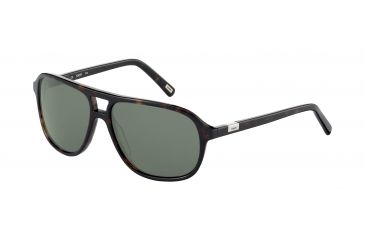 Image of JOOP! 87165 Single Vision Prescription Sunglasses - Brown Frame and Grey Green Lens 87165-8940SV