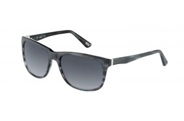 Image of JOOP! 87168 Single Vision Prescription Sunglasses - Grey Frame and Grey Blue Gradient Lens 87168-6542SV