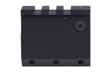 Image of JP Enterprises .750 Adjustable Gas Block, Stainless Steel, Black, Black JPGS-2B