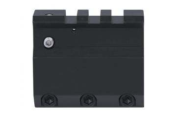 Image of JP Enterprises .750 Adjustable Gas Block, Stainless Steel, Black, Black JPGS-2B