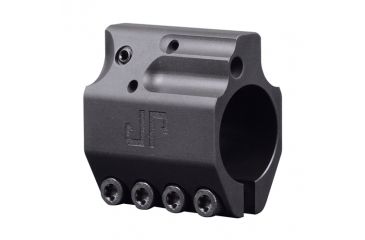 Image of JP Enterprises .750 Adjustable Gas Block, Stainless Steel, Black, Black JPGS-5B
