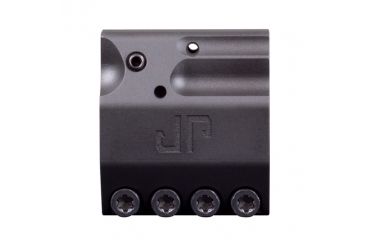Image of JP Enterprises .750 Adjustable Gas Block, Stainless Steel, Black, Black JPGS-5B