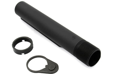 Image of JP Enterprises Enhanced Carbine Buffer Tube, Hardcoat Anodized, Black, JPBT-CA