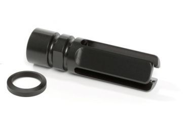Image of Flash Hider, 1/2-28 TPI, .850 Diameter, .281 Exit, QPQ, Black