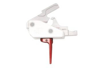 Image of JP Enterprises Flat Modular Trigger Shoe, Red, JPFC-TSF-RED