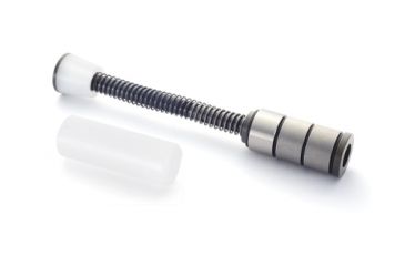 Image of JP Enterprises Gen 2 Silent Captured Buffer Spring System, AR-15, Heavy H2 Buffer Version, Black, w/Silent Captured Spring, Spacer, JPSCS2-15H2