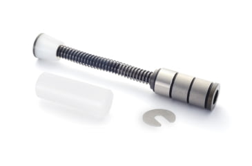 Image of JP Enterprises Gen 2 Silent Captured Buffer Spring System, AR-15, Heavy H2 Buffer Version, Black, w/Silent Captured Spring, Spacer, JPSCS2-15H2