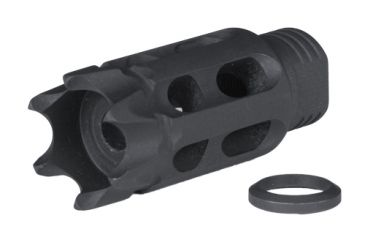 Image of GoGun Supercomp Tactical Compensators, Parkerized, Talon Tactical Brake 5/8 x 24 0.357 Exit Hole