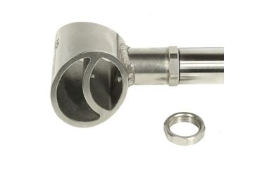 Image of JP Enterprises Jam Nut 5/8X24 .925 Stainless, Silver JPJN-58S.925