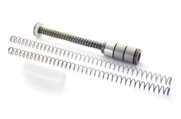 Image of JP Enterprises Gen 2 Silent Captured Buffer Spring System, AR-10, DPMS LR-308, Heavy H2 Buffer Version, Black, w/3 Weighted Springs, Silent Captured Spring, Spacer, JPSCS2-10K-H2