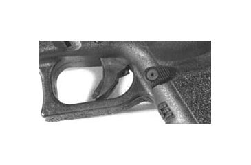 Image of JP Enterprises Large Frame Glock Extended Mag Button And Catch, Black JPGMB-2