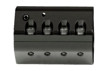 Image of JP Enterprises .936 Adjustable Gas Block, Bull BARrel Aluminum, Black, Black JPGS-8