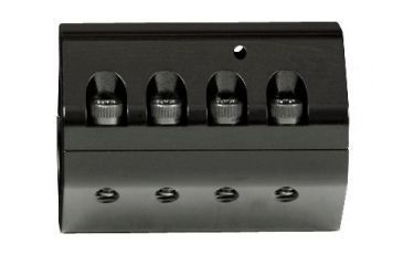 Image of JP Enterprises .936 Adjustable Gas Block, Bull BARrel Aluminum, Black, Black JPGS-8