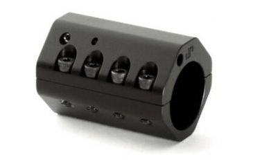 Image of ADJUSTABLE GAS BLOCK WITH ADJUSTABLE LOCKING SCREW, .936 BORE,  ALUMINUM  LOW PROFILE TO FIT UNDER HAND GUARD FOR AR-10 STYLE
