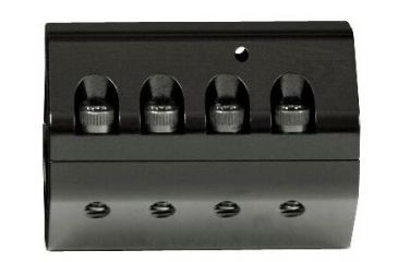 Image of ADJUSTABLE GAS BLOCK WITH ADJUSTABLE LOCKING SCREW, .936 BORE,  ALUMINUM  LOW PROFILE TO FIT UNDER HAND GUARD FOR AR-10 STYLE