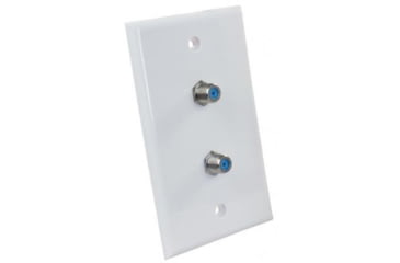 Image of JR Products Dual Wall Plate, 47875