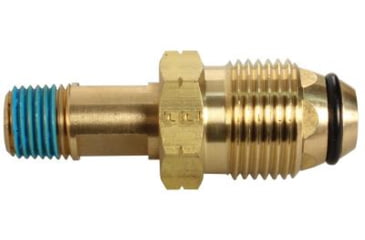Image of JR Products Pol Tailpiece 1/4 MPT x Male Pol 2 1/2in.Long, 07-30065