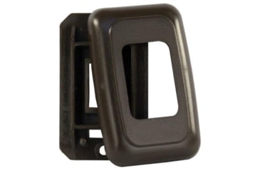 Image of JR Products Single Switch Base And Face Plate, Brown, 12195