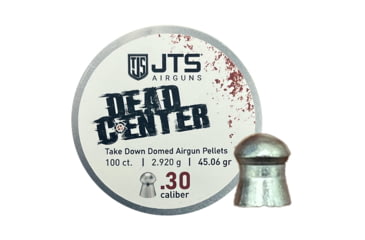 Image of JTS Group Dead Center, .30 Caliber, 45.06 Grain Domed Tip Air Rifle Ammo, 100 Rounds, JAC117