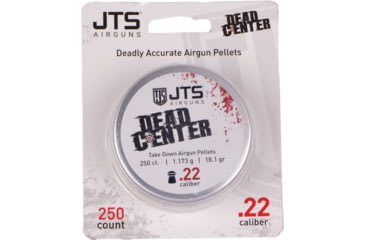 Image of Jts Group Jts Pellets Dead Center .22 Domed 18.13gr. 250ct, JAC101